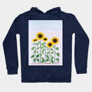 Bright Sunflower Family Hoodie